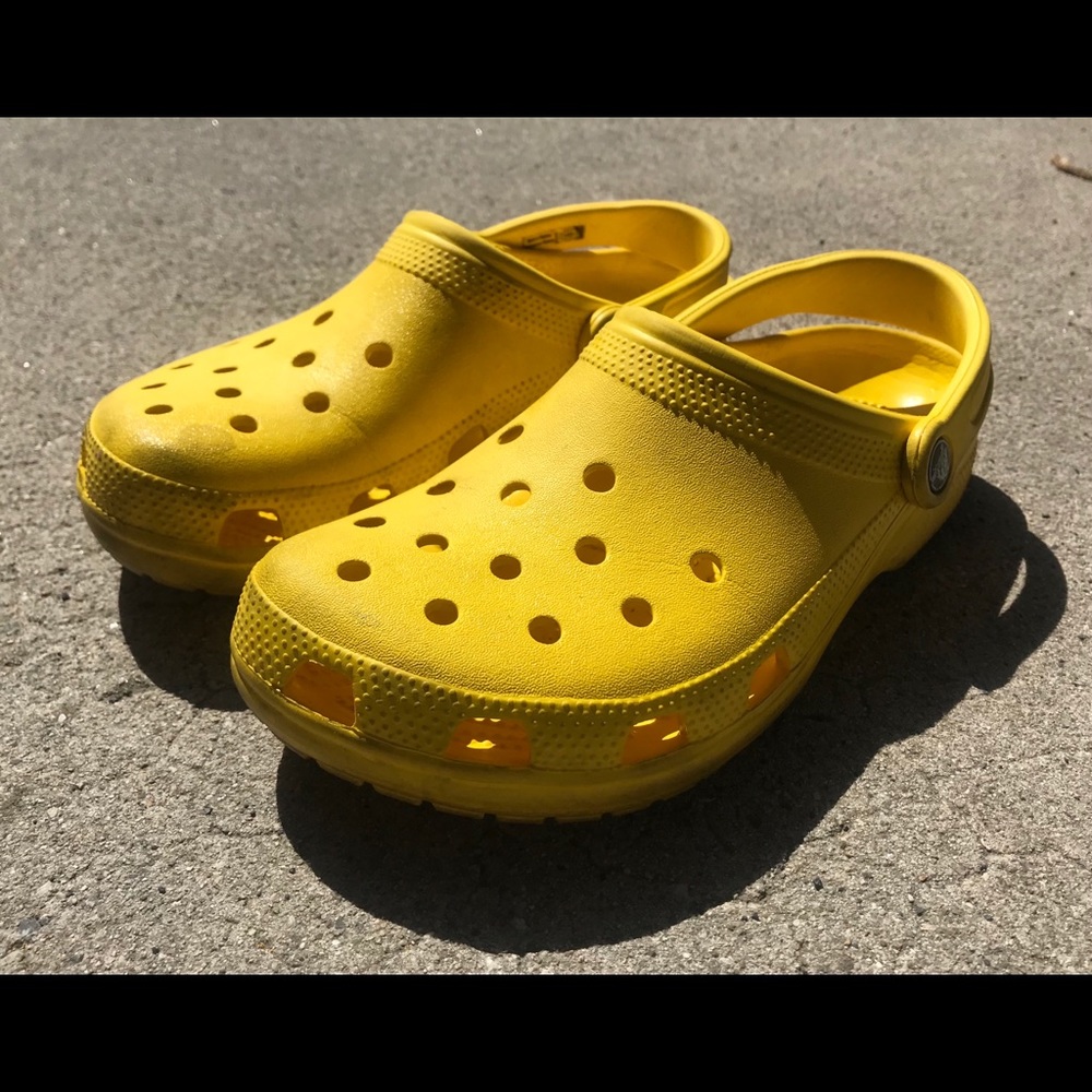 Yellow Crocs!